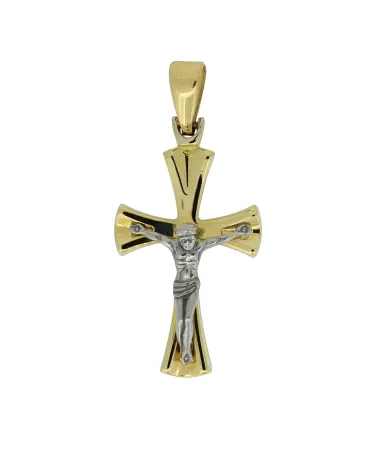 18CT 2/T CRUCIFIX